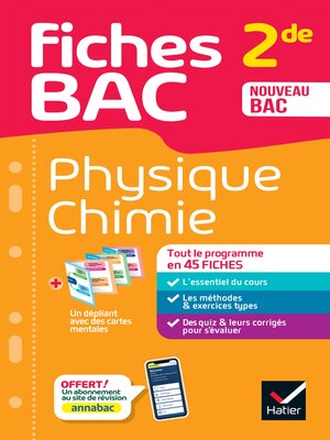 cover image of Fiches bac: Physique-Chimie 2de